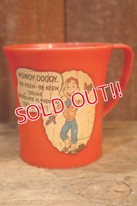 ct-250618-07 HOWDY DOODY 1950's Plastic Mug
