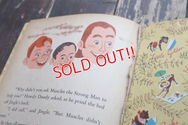 画像7: ct-250618-07 HOWDY DOODY AND CLARABELL 1951 A LITTLE GOLDEN BOOK