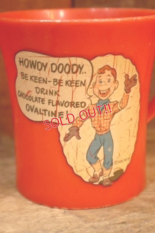画像2: ct-250618-07 HOWDY DOODY 1950's Plastic Mug
