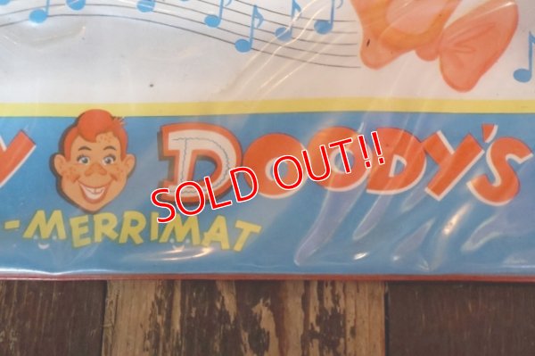 画像5: ct-250618-07 HOWDY DOODY 1950's T.V. MERRIMAT Placemat