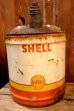 画像1: dp-250618-51 SHELL / 1950's 5 U.S.GALLONS CAN (1)