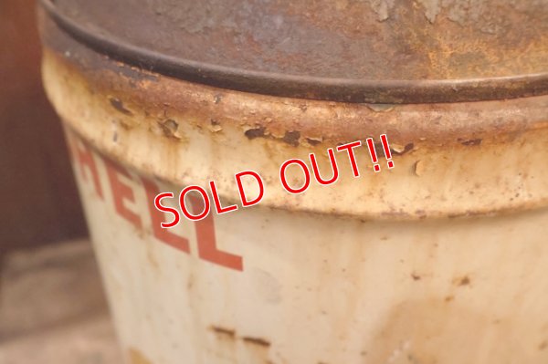 画像4: dp-250618-51 SHELL / 1950's 5 U.S.GALLONS CAN