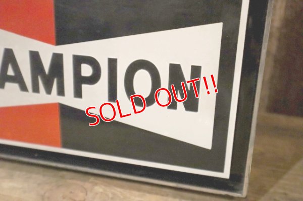 画像3: dp-250404-07 CHAMPION SPARK PLUGS 1970's-1980's Wall Clock