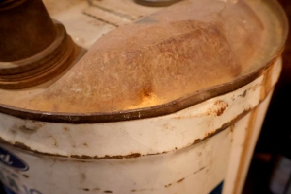 画像7: dp-250618-59  Ford TRACTOR HYDRAULICOIL / 1970's 5 U.S.GALLONS CAN