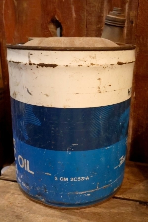 画像6: dp-250618-59  Ford TRACTOR HYDRAULICOIL / 1970's 5 U.S.GALLONS CAN
