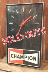 dp-250404-07 CHAMPION SPARK PLUGS 1970's-1980's Wall Clock