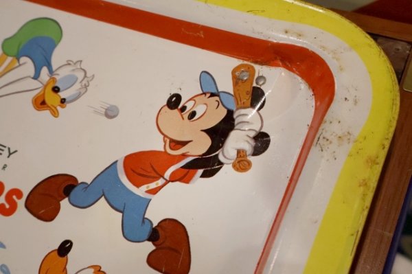 画像2: ct-250618-07 WALT DISNEY CHARACTERS / 1970's Kid's Tin Table