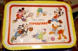 ct-250618-07 WALT DISNEY CHARACTERS / 1970's Kid's Tin Table
