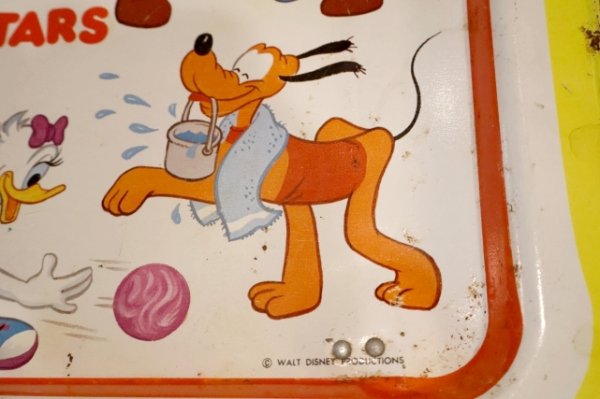 画像6: ct-250618-07 WALT DISNEY CHARACTERS / 1970's Kid's Tin Table