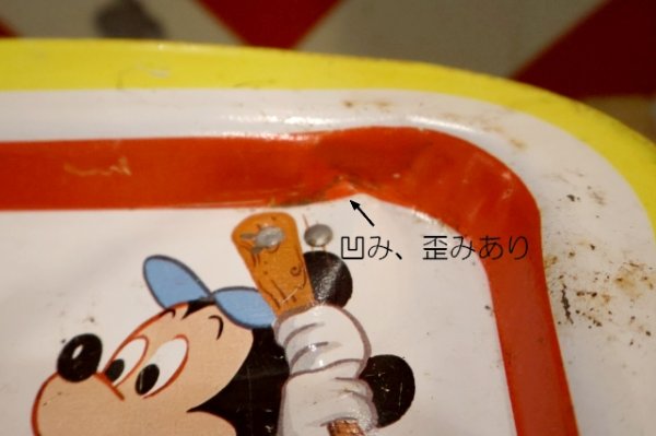 画像8: ct-250618-07 WALT DISNEY CHARACTERS / 1970's Kid's Tin Table