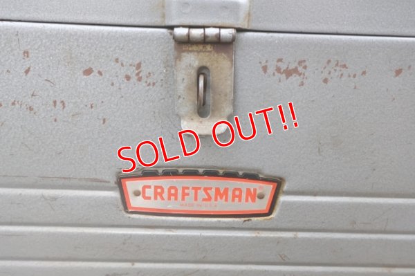 画像2: dp-250701-07 CRAFTSMAN / 1960's-1970's Metal Tool Box