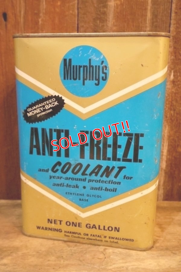 画像1: dp-250618-28 Murphy's / ANTI-FREEZE and COOLANT 1 U.S. GALLON CAN