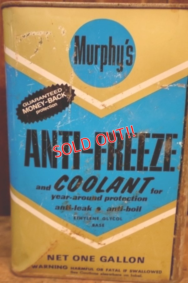 画像2: dp-250618-28 Murphy's / ANTI-FREEZE and COOLANT 1 U.S. GALLON CAN