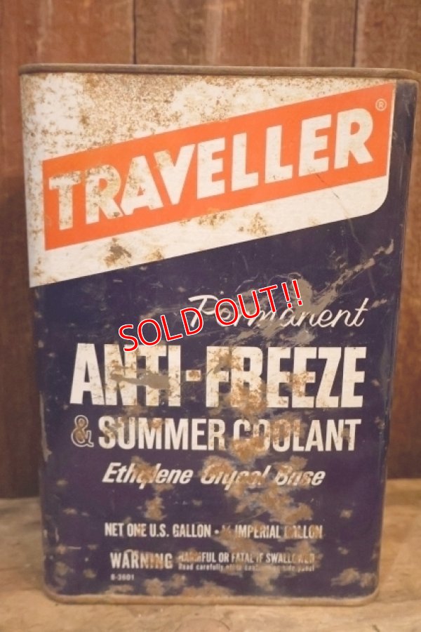 画像3: dp-250618-28 TRAVELLER / ANTI-FREEZE & SUMMER COOLANT 1 U.S. GALLON CAN