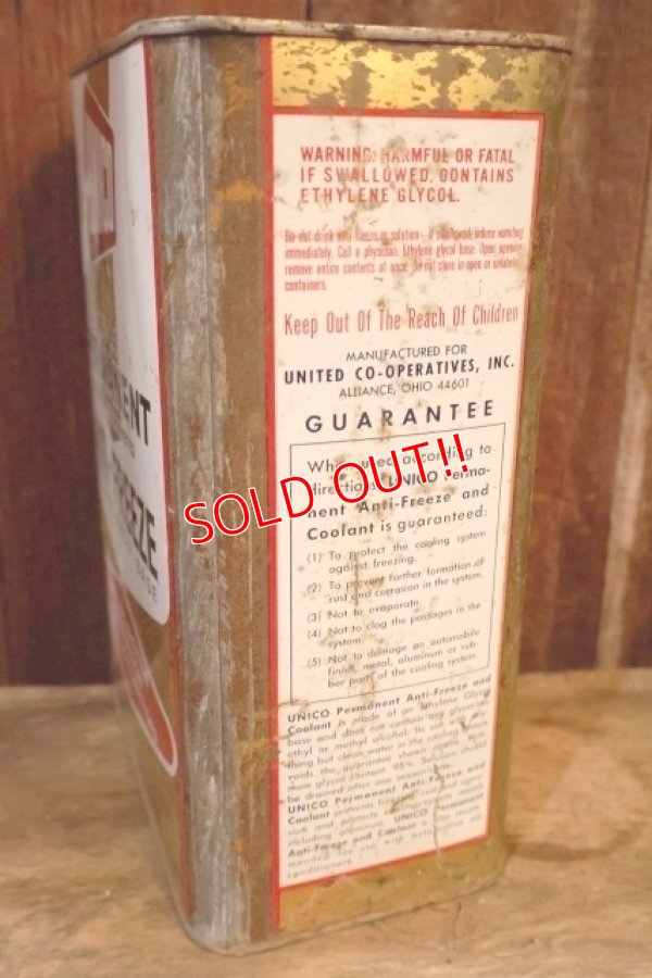 画像3: dp-250618-28 UNICO / ANTI-FREEZE 1 U.S. GALLON CAN