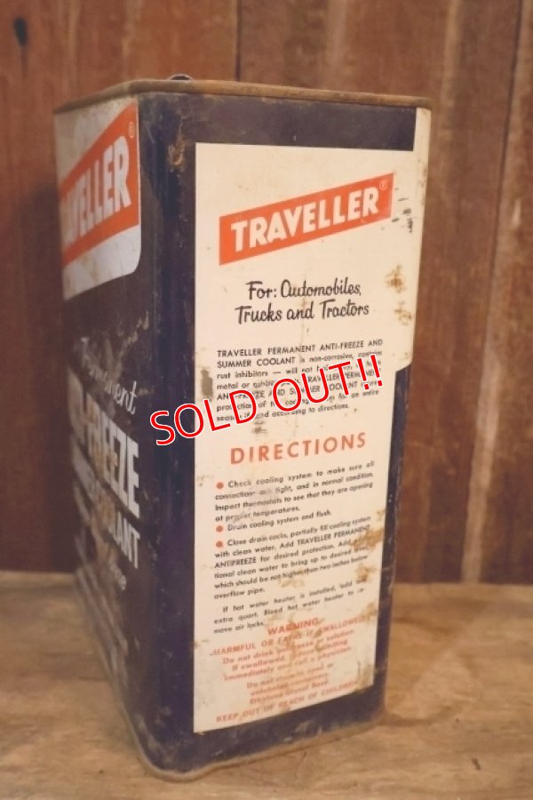 画像4: dp-250618-28 TRAVELLER / ANTI-FREEZE & SUMMER COOLANT 1 U.S. GALLON CAN