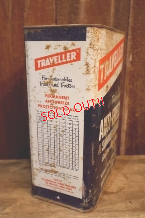 画像5: dp-250618-28 TRAVELLER / ANTI-FREEZE & SUMMER COOLANT 1 U.S. GALLON CAN