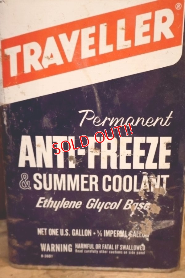 画像2: dp-250618-28 TRAVELLER / ANTI-FREEZE & SUMMER COOLANT 1 U.S. GALLON CAN