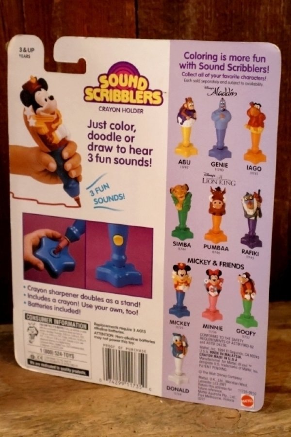 画像7: ct-250618-07 Mickey Mouse / MATTEL 1994 SOUND SCRIBBLERS