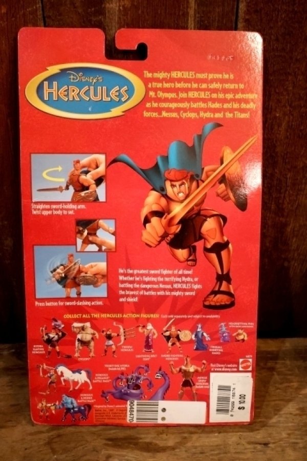 画像5: ct-250618-07 Hercules / MATTEL 1997 Action Figure