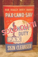 dp-250618-09 PAX-LANO-SAV PAX SKIN CLEANSER 1940's-1950's BOX