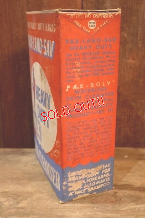 画像5: dp-250618-09 PAX-LANO-SAV PAX SKIN CLEANSER 1940's-1950's BOX