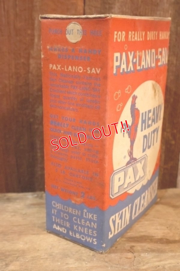 画像4: dp-250618-09 PAX-LANO-SAV PAX SKIN CLEANSER 1940's-1950's BOX
