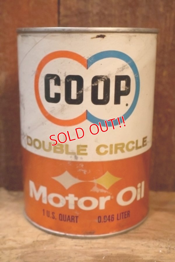 画像1: dp-250618-28 CO-OP / Motor Oil One U.S. Quart Can