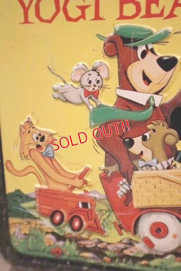 画像2: ct-250404-35 YOGI BEAT AND FRIENDS 1963 ALADDIN Metal Lunch Box