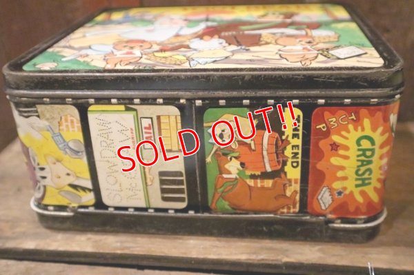 画像10: ct-250404-35 YOGI BEAT AND FRIENDS 1963 ALADDIN Metal Lunch Box