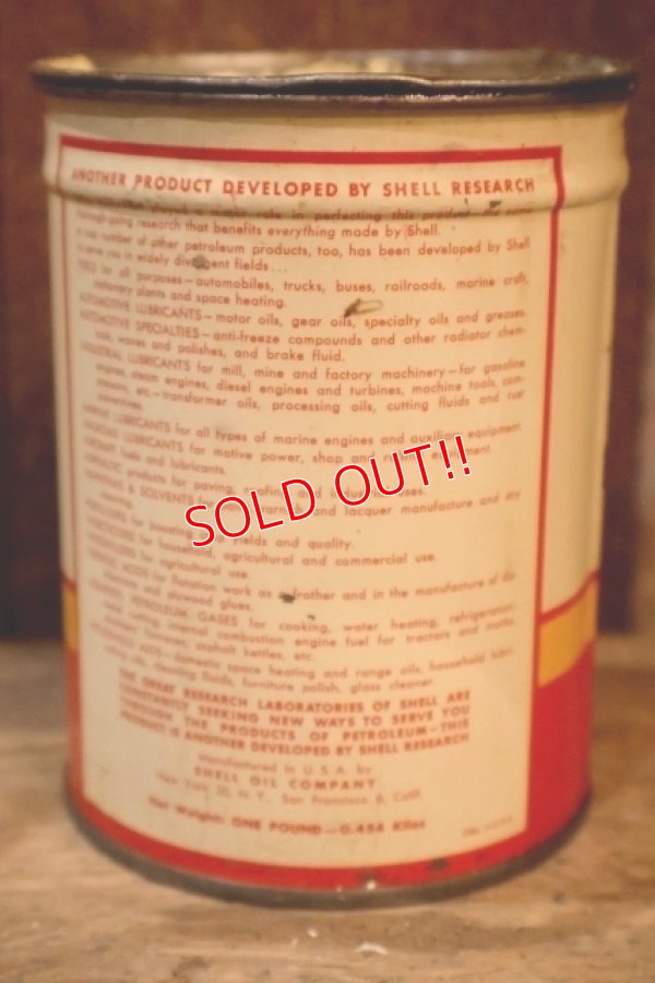 画像6: dp-250618-28 SHELL 1950's LUBRICANT CAN