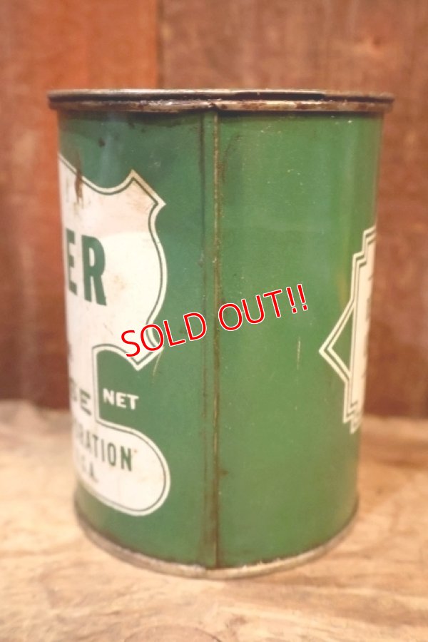 画像4: dp-250618-28 QUAKER OIL COMPANY WHEEL BEARING GREASE CAN