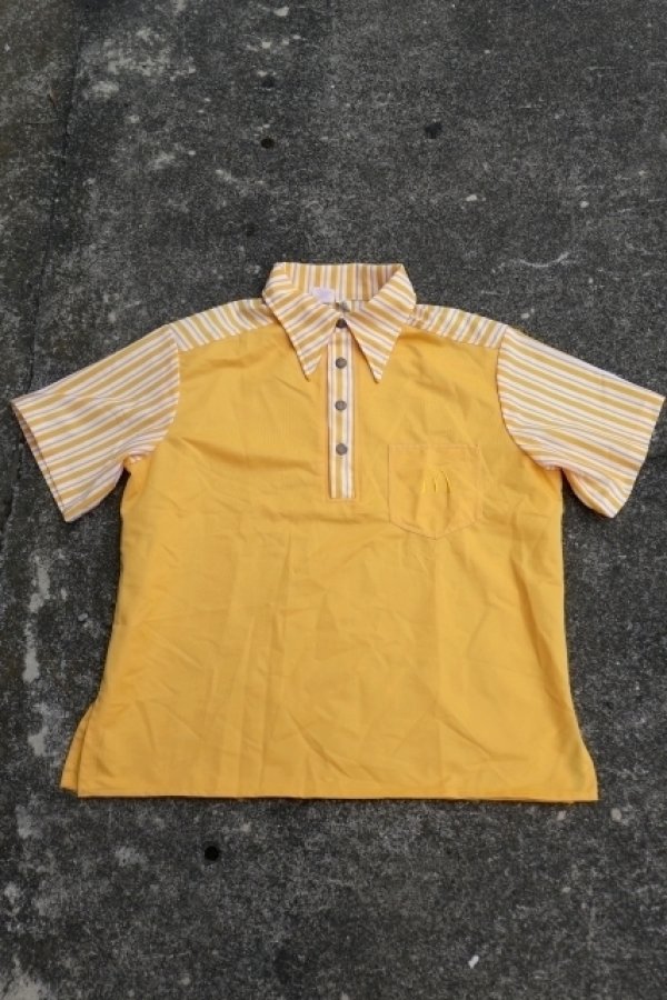 画像1: dp-250205-47 McDonald's 1970's Crew Uniform XL