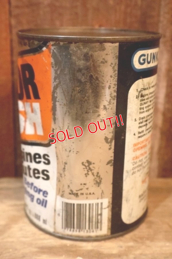 画像4: dp-250618-28 GUNK / MOTOR FLUSH One U.S. Quart Can