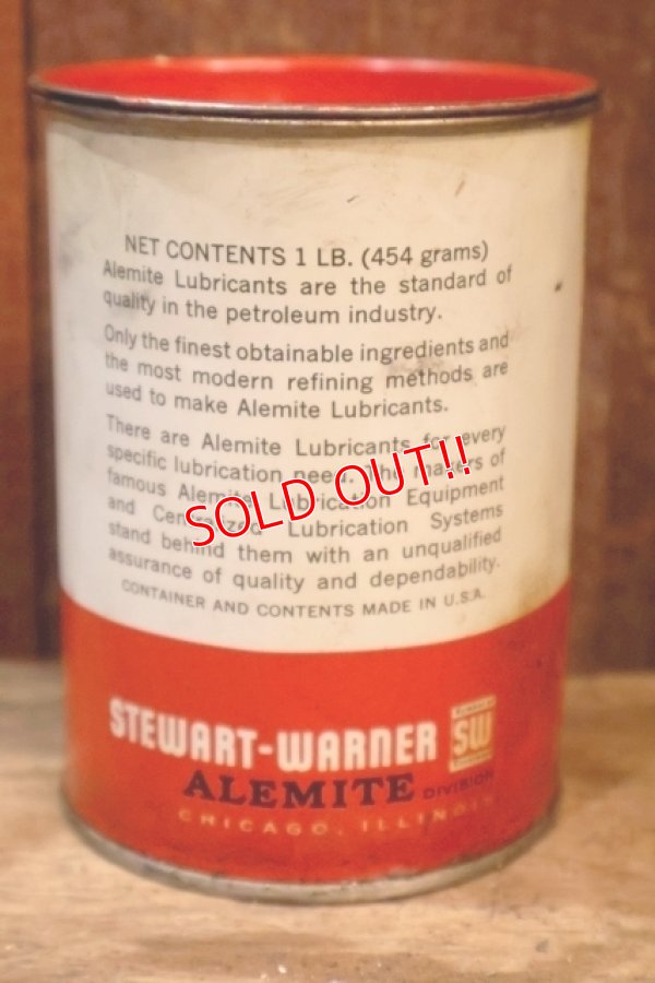 画像3: dp-250618-28 STEWART-WARNER ALEMITE LUBRICANT CAN