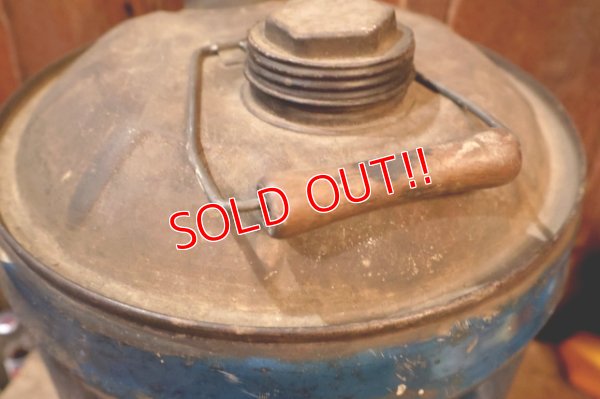 画像10: dp-250618-62 SUNOCO MERCURY 1960's 5 U.S. GALLONS MOTOR OIL CAN