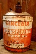 dp-250618-52 SINCLAIR 1950's 5 U.S. GALLONS MOTOR OIL CAN
