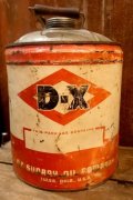 dp-250618-49 D-X SUNRAY OIL COMPANY / 1960's 5 U.S. GALLONS CAN