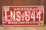 dp-250722-06 License Plate ARIZONA "LNS 644"