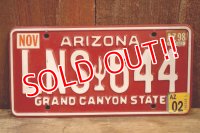 dp-250722-06 License Plate ARIZONA "LNS 644"