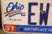 画像2: dp-250320-21 License Plate OHIO BICENTENNIAL "EW79NL" (2)