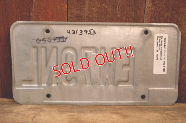 画像5: dp-250320-21 License Plate OHIO BICENTENNIAL "EW79NL"