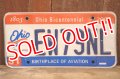 dp-250320-21 License Plate OHIO BICENTENNIAL "EW79NL"