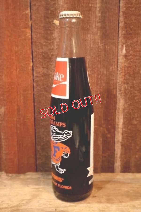 画像3: ck-042 University of Florida / "GATORS" 1984 SEC CHAMPION Coca-Cola BOTTLE