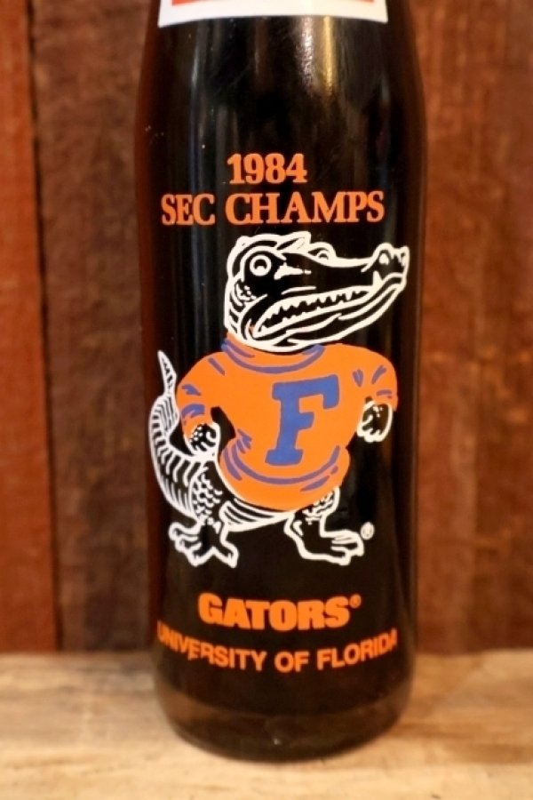 画像2: ck-042 University of Florida / "GATORS" 1984 SEC CHAMPION Coca-Cola BOTTLE