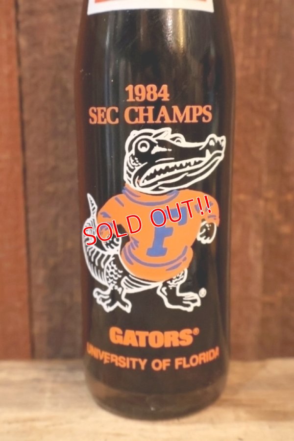 画像2: ck-042 University of Florida / "GATORS" 1984 SEC CHAMPION Coca-Cola BOTTLE
