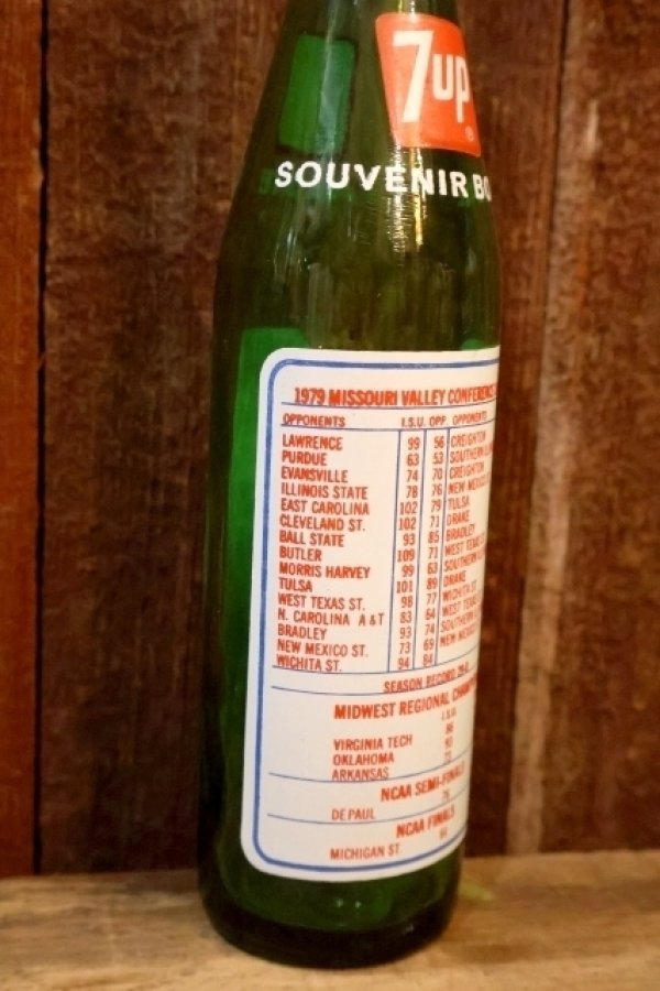 画像3: dp-240814-05 7 Up / INDIANA STATE UNIVERSITY SYCAMORES 1979 NCAA FINALIST BOTTLE