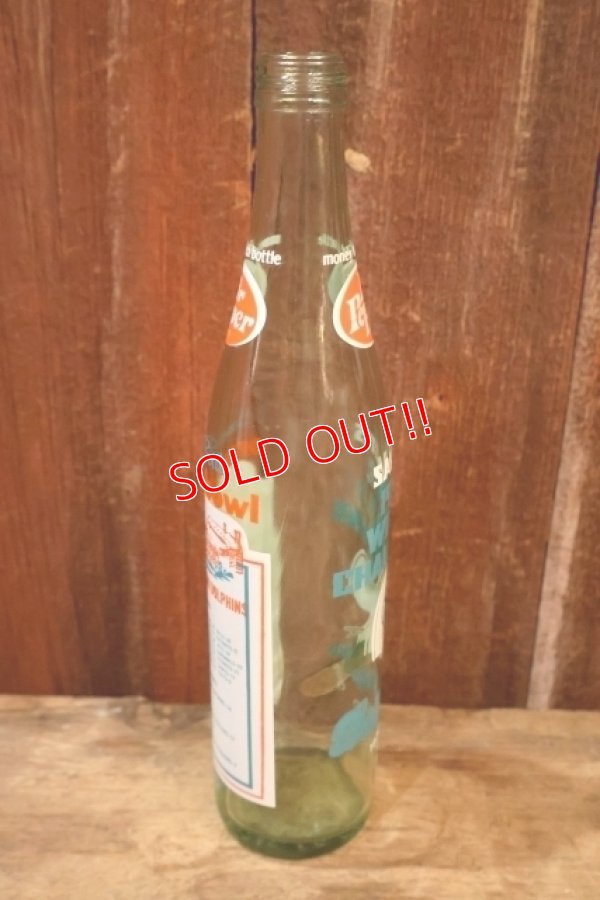 画像5: ck-043 Miami Dolphins / WORLD CHAMPION 1972 Dr Pepper Bottle