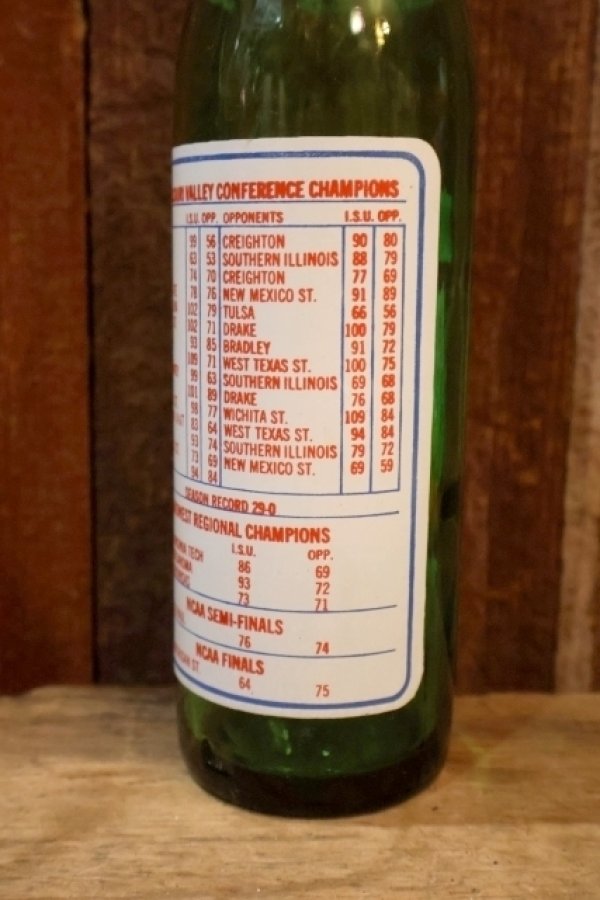 画像4: dp-240814-05 7 Up / INDIANA STATE UNIVERSITY SYCAMORES 1979 NCAA FINALIST BOTTLE