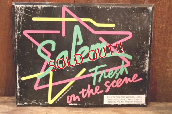 画像1: dp-250618-47 Salem 1989 Metal Sign